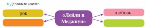 Дополните кластер.Лейли и Меджнун быстро дам лутший ответ...