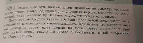 Обозначьте орфограмы и объясните знаки препинания