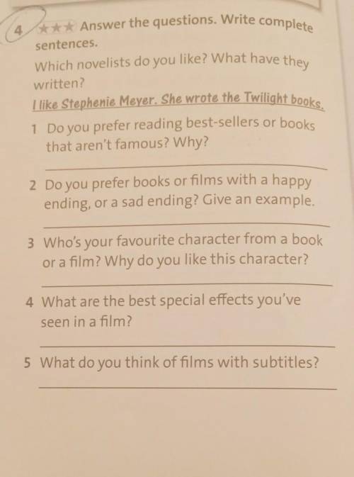 Answer the questions. Write complete sentences.