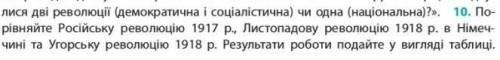 Порівняйте Російську революцію 1917 р., Листопадову революцію 1918 р. в Німеччині та Угорську револю