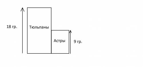 Реши задачу. В теглице посадили 900 цветов, причём 630 из них были астры, а остальные - тюльпаны. Ас