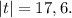 |t|=17,6.