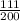 \frac{111}{200}