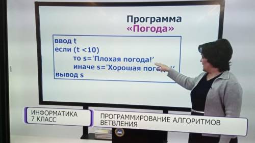 Эту программу нужно написать в языке программирования