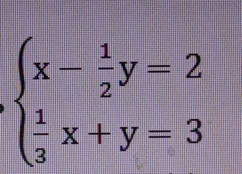 Розв'язком системи рівнянь є пара чисел: 1) (0;3)2) (3;2)3) (-3;2)