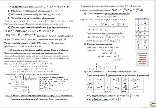 Исследуйте функцию (запишите свойства), постройте график функции y=3x²+2x³ за вопрос Если можно расп