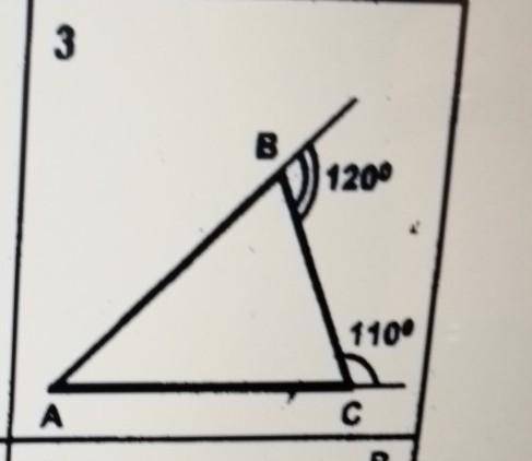 ... найдите угол треугольника