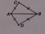 Доведіть рівність трикутників АСВ і АDB зображених на малюнку