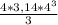 \frac{4*3,14*4^{3} }{3}