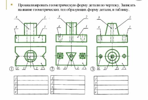 с заданием по черчению