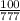 \frac{100}{777}