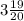 3 \frac{19}{20}