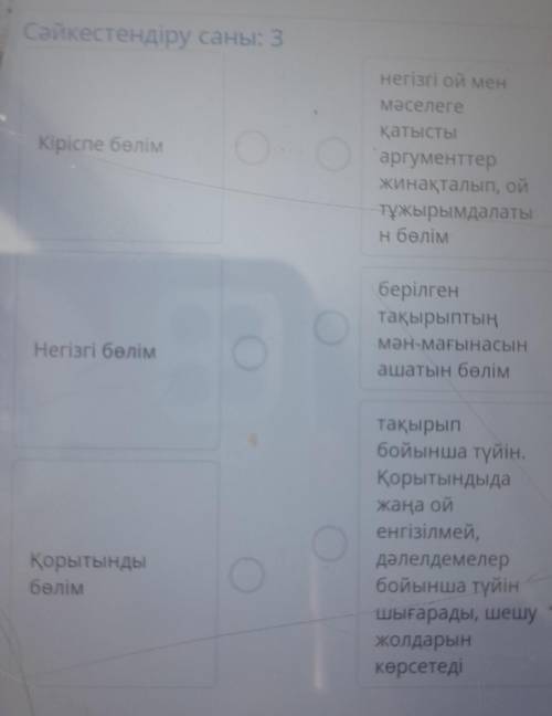 Сәйкестендіру саны: 3 Кіріспе бөлім Heris on macenere қатысты аргументтер жинақталып, би токырымдала