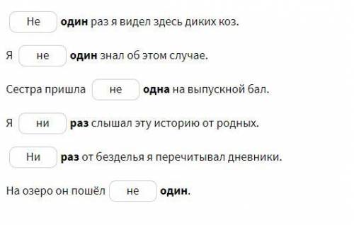 Какая частица должна быть на месте пропуска: «не» или «ни»? Выбери такую частицу, чтобы она вместе с