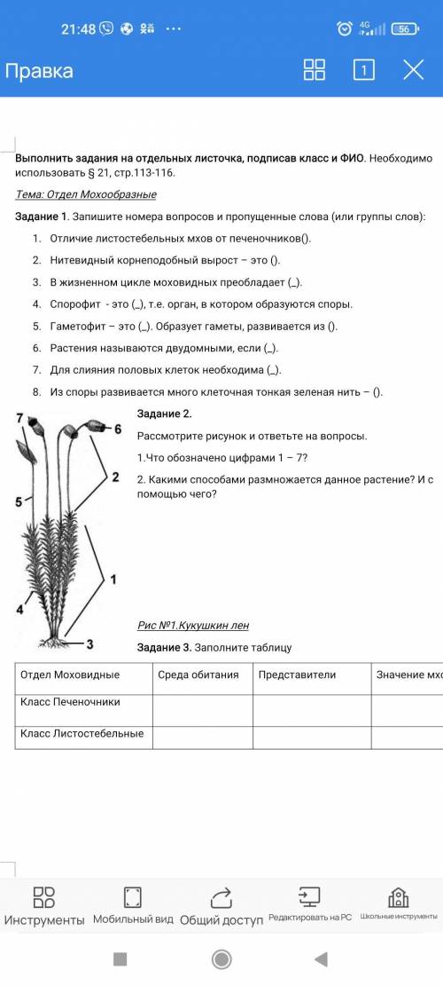 нужно сделать только 2 задание