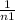 \frac{1}{n1}