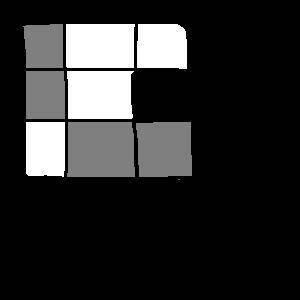 22. В таблице каждому цвету (белый, серый, чёрный) соответствует своё число. Суммы чисел, стоящих в 