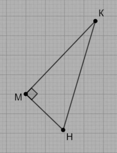 MK = 8, MH = 6 Обчисліть sinH. У відповідь напишіть десятковий дріб.