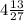 4\frac{13}{27}