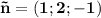 \bf \vec{n}=(1;2;-1)